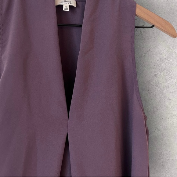 Aritzia Wilfred Silk Lightweight Purple Tank Camisole Size XS - Picture 4 of 7